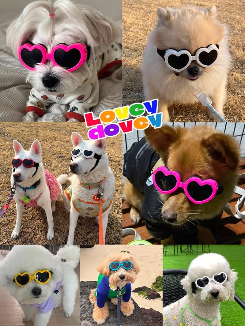 Small Dog Sunglasses UV Protection Goggles Eye Wear Protection