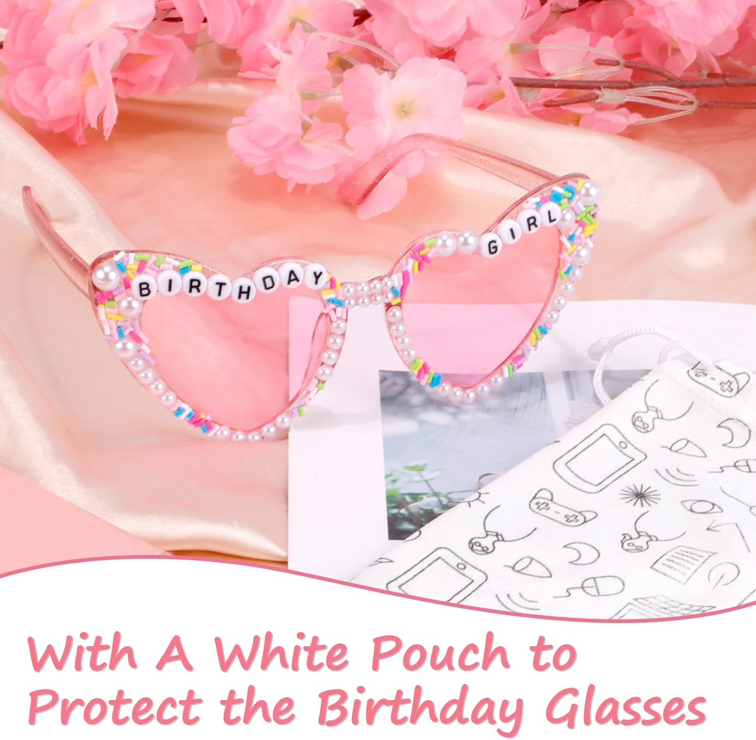 Birthday Glasses for Girls Women