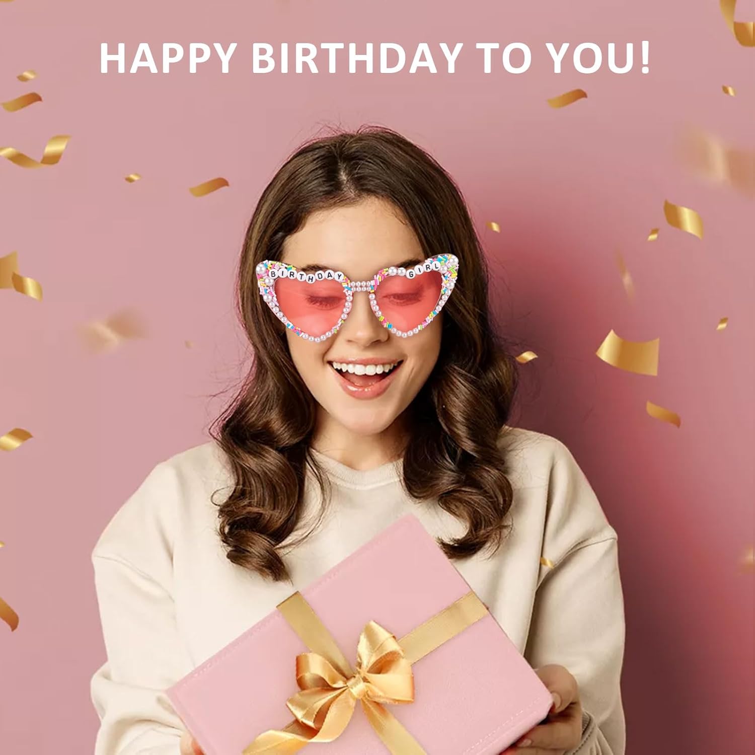 Birthday Glasses for Girls Women