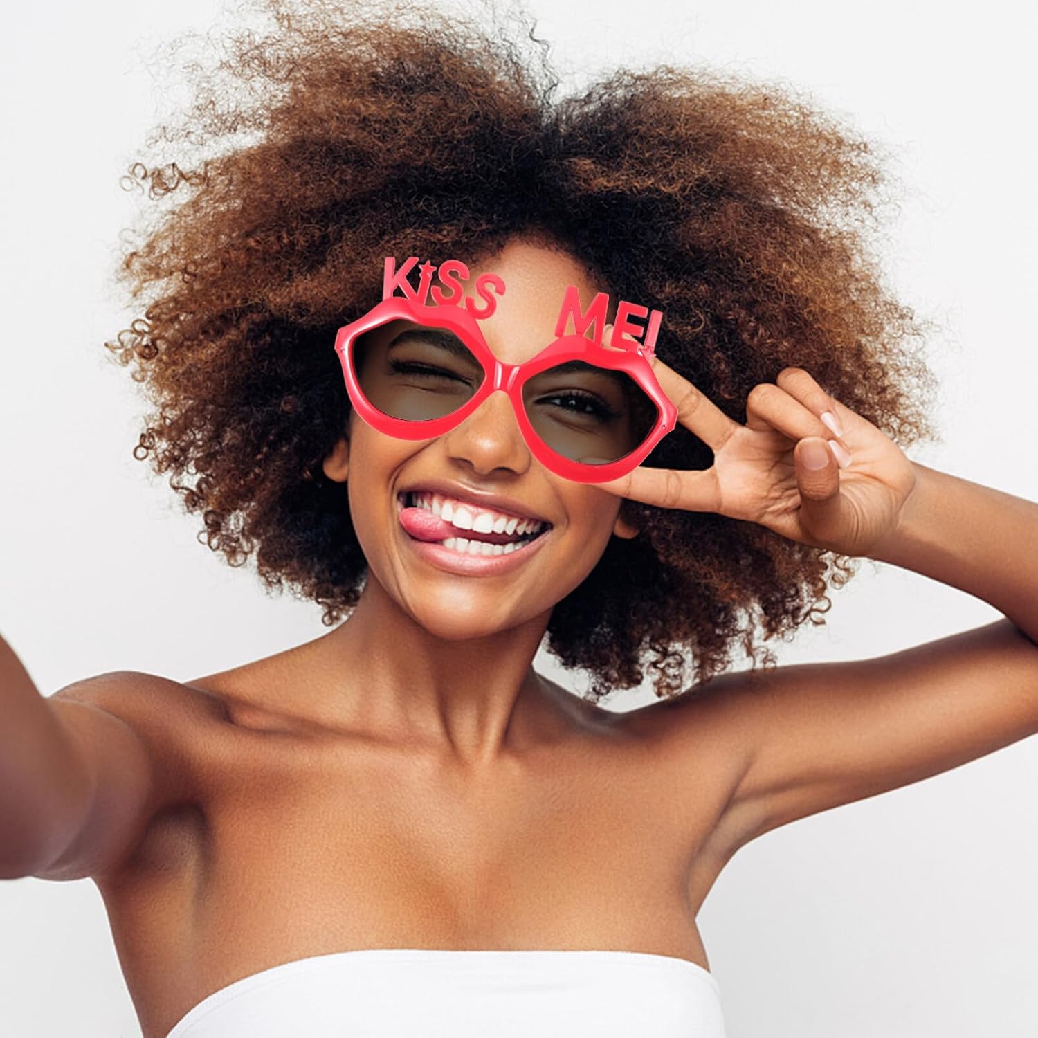 Decor Lips Shape Sunglasses
