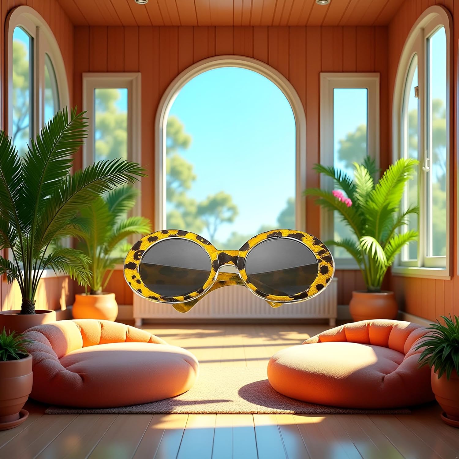Small Glasses Pet Sunglasses Retro